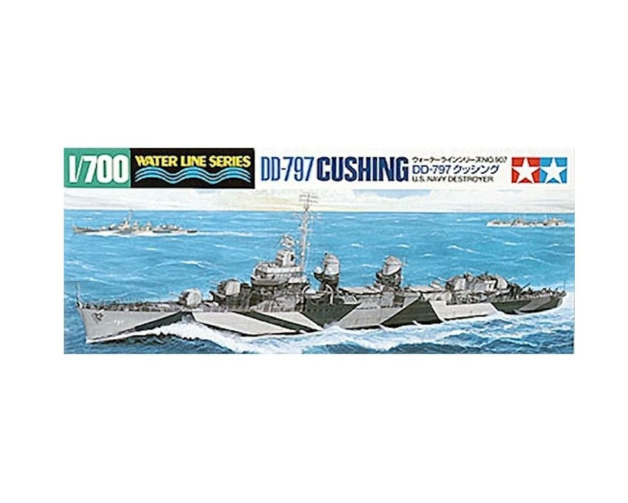 Plastic * | Tamiya 1/700 Scale Us Destroyer Cushing Discounts