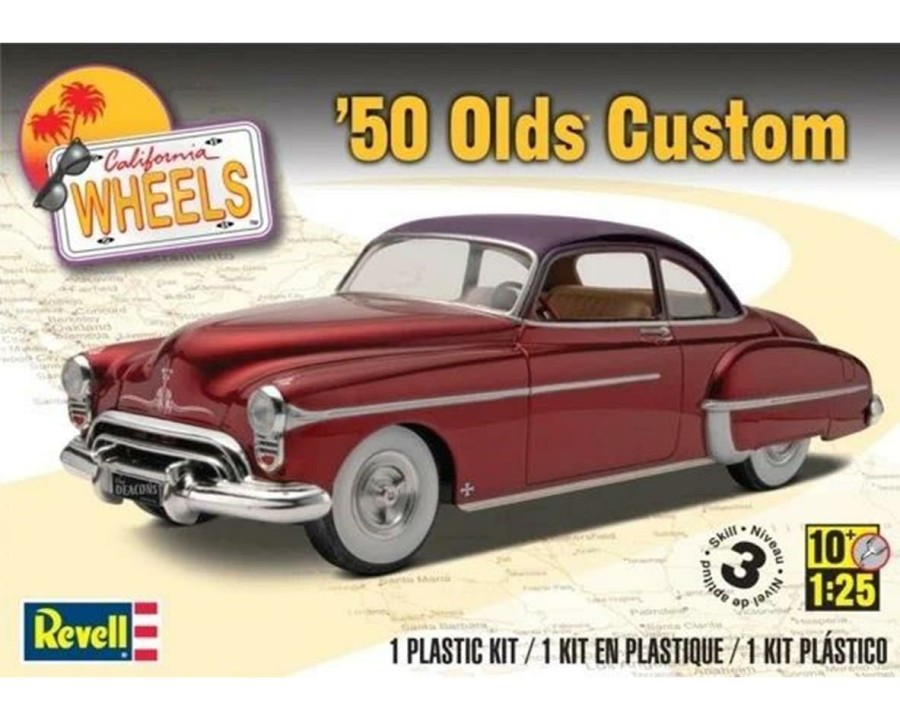 Plastic * | Revell Germany Revell Models 1/25 1950 Olds Custom Popular