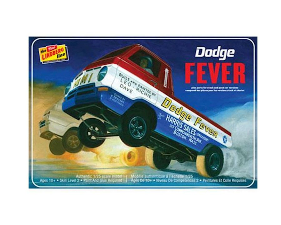 Plastic * | Lindberg Models Dodge Fever Wheelstander; 1:25 Sales