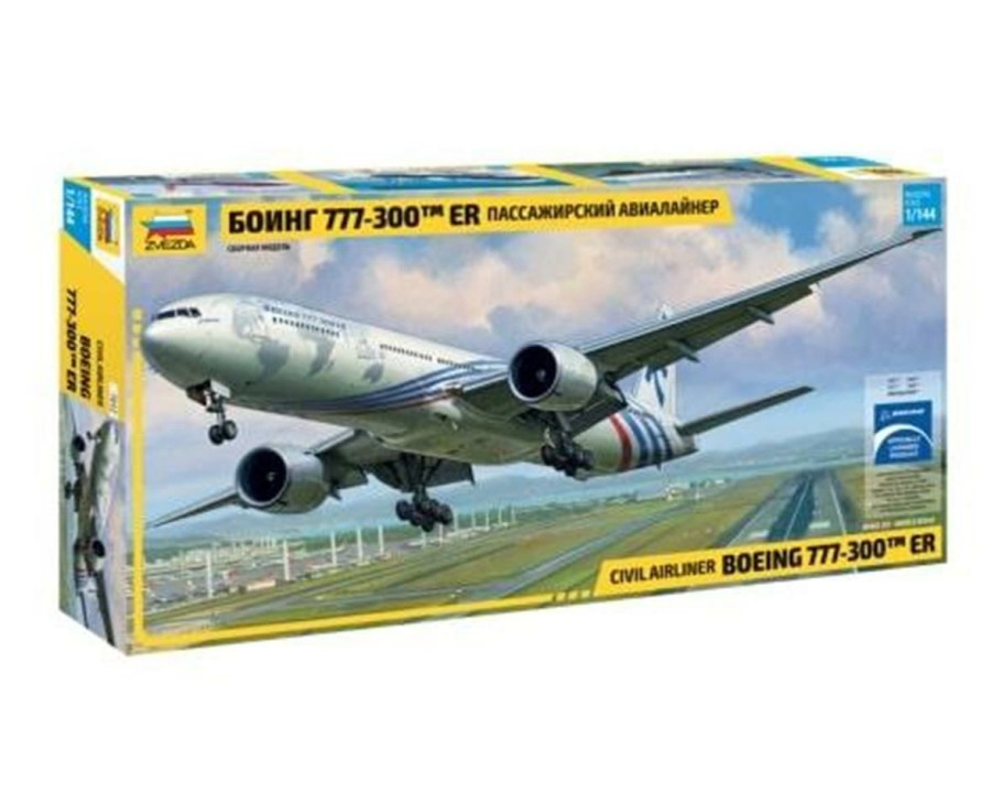 Plastic * | Zvezda 1/144 Boeing 777-300Er Classical