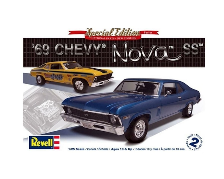 Plastic * | Revell Germany 1 25 '69 Chevy Nova Ss Classical