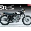 Plastic * | Aoshima 1/12 1996 Yamaha Sr400/500 Motorcycle Less Expensive