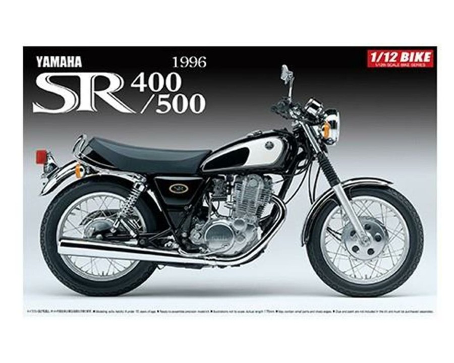 Plastic * | Aoshima 1/12 1996 Yamaha Sr400/500 Motorcycle Less Expensive