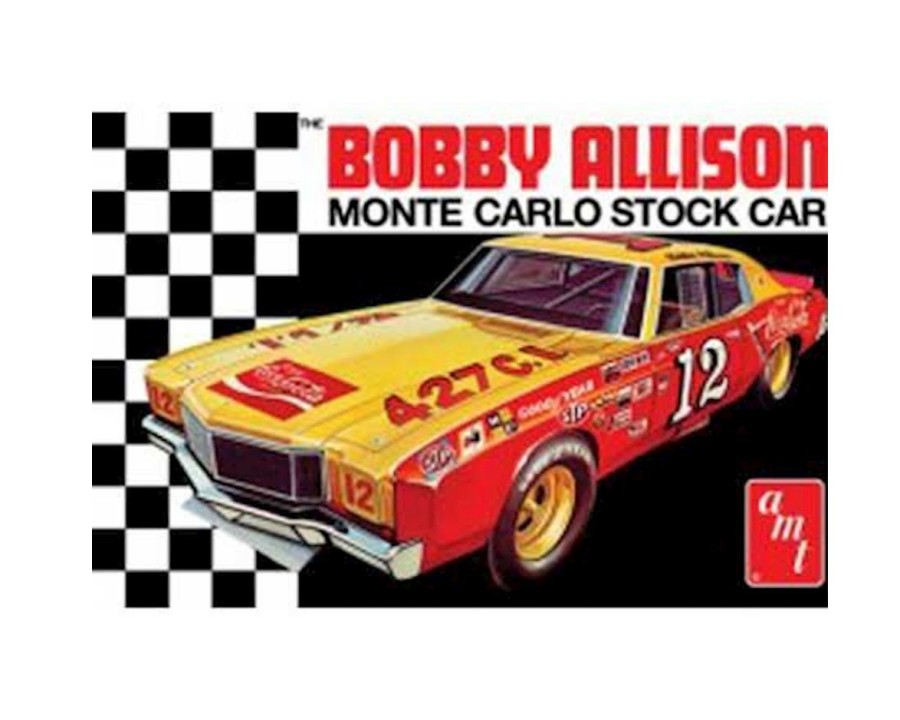 Plastic * | Amt 1/25 1972 Monte Carlo Stock,Cocacola Bobby Allison Discounts