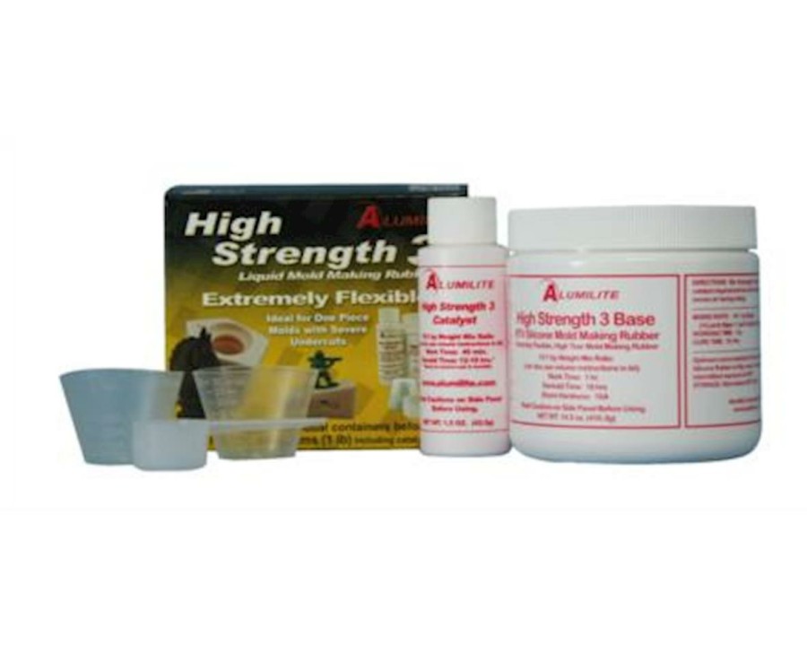 Paints & Supplies * | Alumilite High Strength 3 Liquid Mold Making Rubber, 1-Pound, Pink Classical