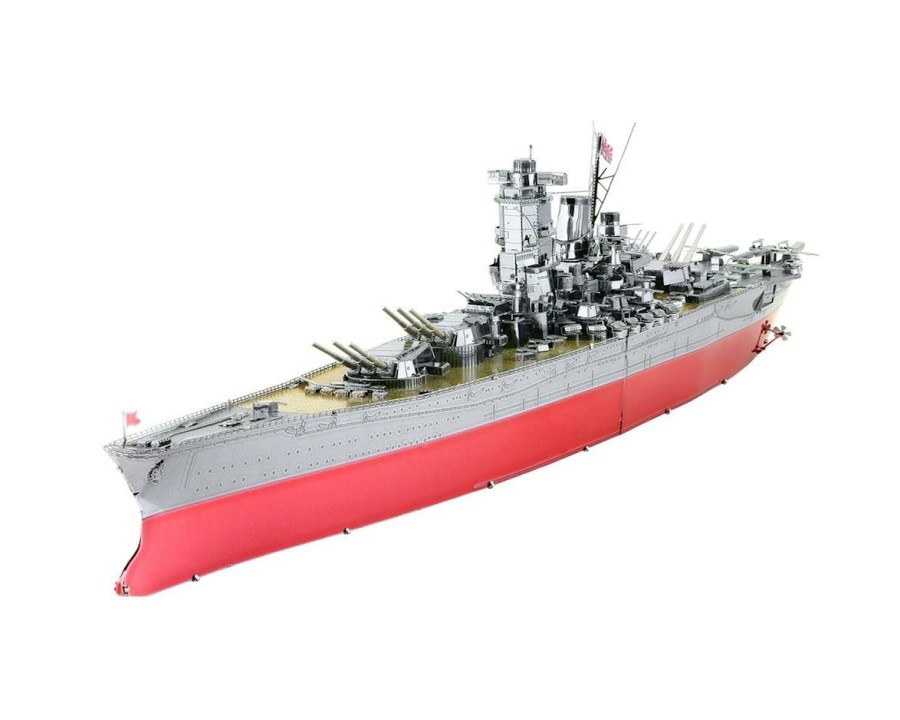 Metal 3D Models * | Fascinations Yamato Battleship Metal Model 12/18 Classical