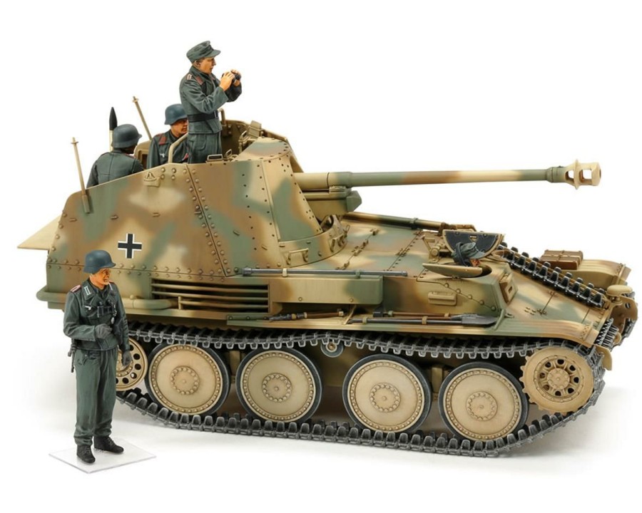 Plastic * | Tamiya German Tank Marder Iii M 1/35 Model Kit (Normandy Front) Classical