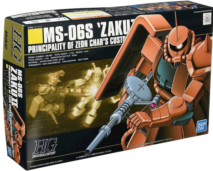 Plastic * | Bandai Spirits 1/144 Hguc Ms 06S Zaku Ii Top Sellers