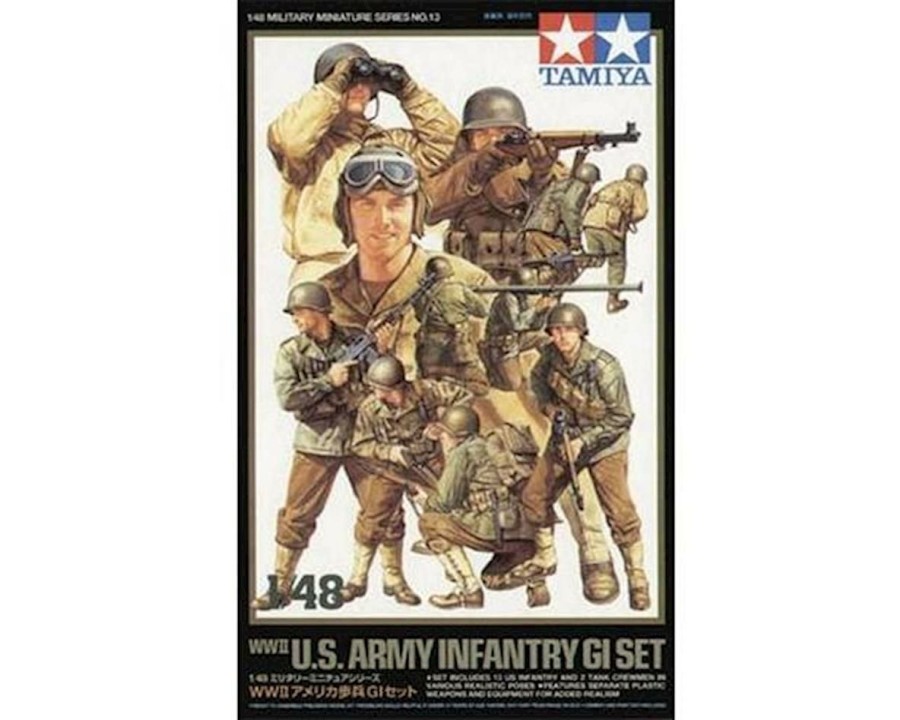 Plastic * | Tamiya 1/48 Wwii Us Army Infantry Gi Figure Set (15) Promotions