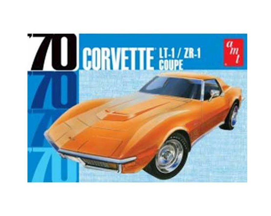 Plastic * | Amt 1/25 1970 Chevy Corvette Coupe Model Kit Classical