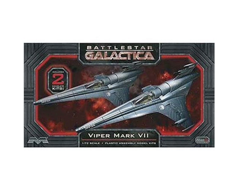 Plastic * | Moebius Model 1/72 Battlestar Galactica Viper Mkvii (2) Online Sale