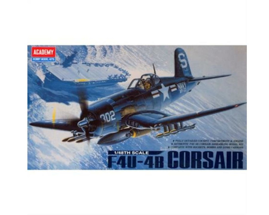 Plastic * | Academy/Mrc 1 48 F4U 4B Corsair Usa Outlet Sale