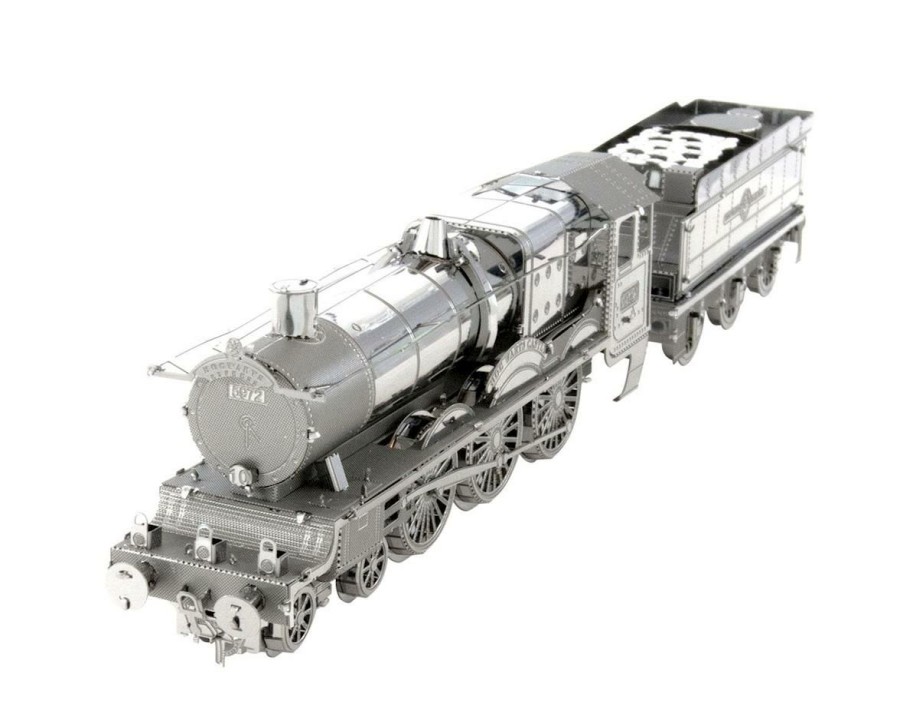 Metal 3D Models * | Fascinations Metal Earth Harry Potter Hogwarts Express Train 3D Metal Model Kit Best-Selling