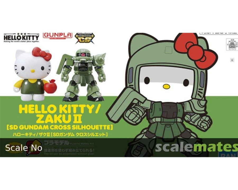 Plastic * | Bandai Spirits Hello Kitty/Zaku Ii Sd Discounts