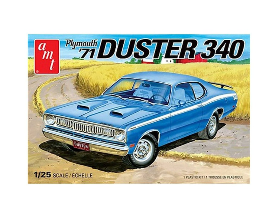 Plastic * | Amt 1/25 1971 Plymouth Duster 340 Model Kit Outlet Sale