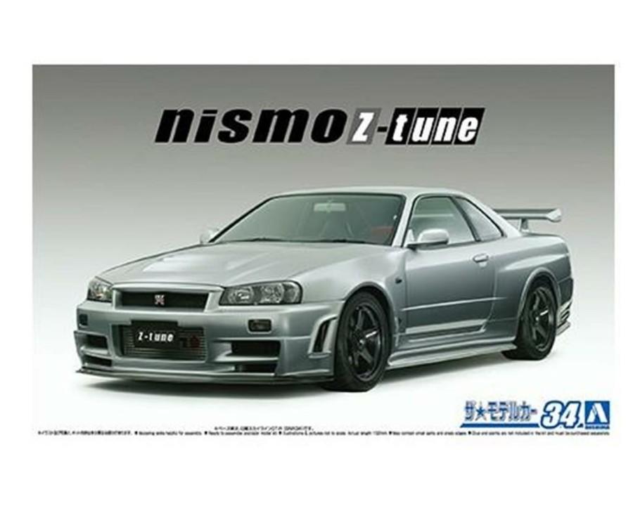 Plastic * | Aoshima 1/24 2004 Nissan Bnr34 Skyline Gtr Ztune Clearance