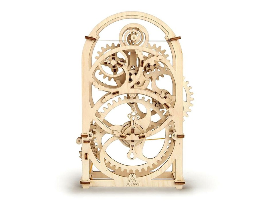 Wood * | Ugears 20 Minute Timer Mechanical Wooden 3D Model Offering Discounts