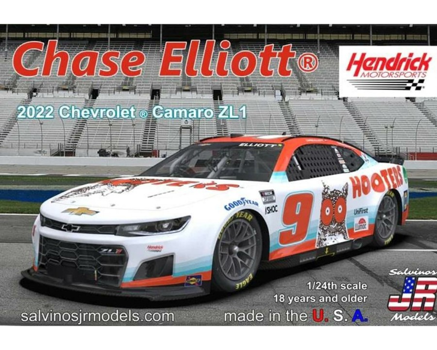 Plastic * | Street Jam Salvinos Jr Models 1/24 Chase Elliott 2022 Nascar Hooters Best-Selling