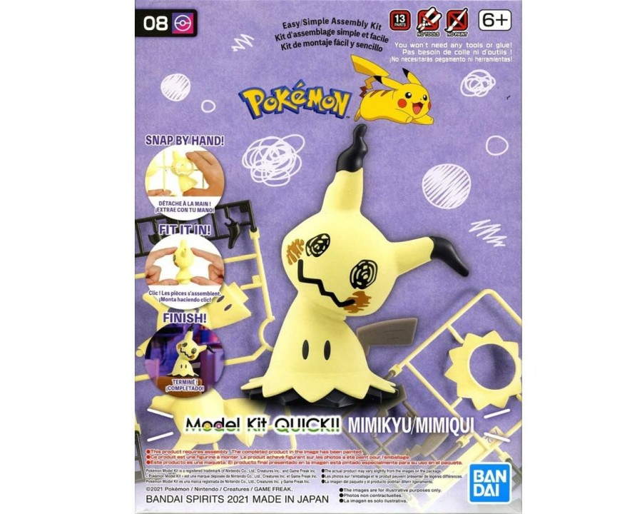 Plastic * | Bandai Spirits Pokemon 08 Mimikyu Discounts