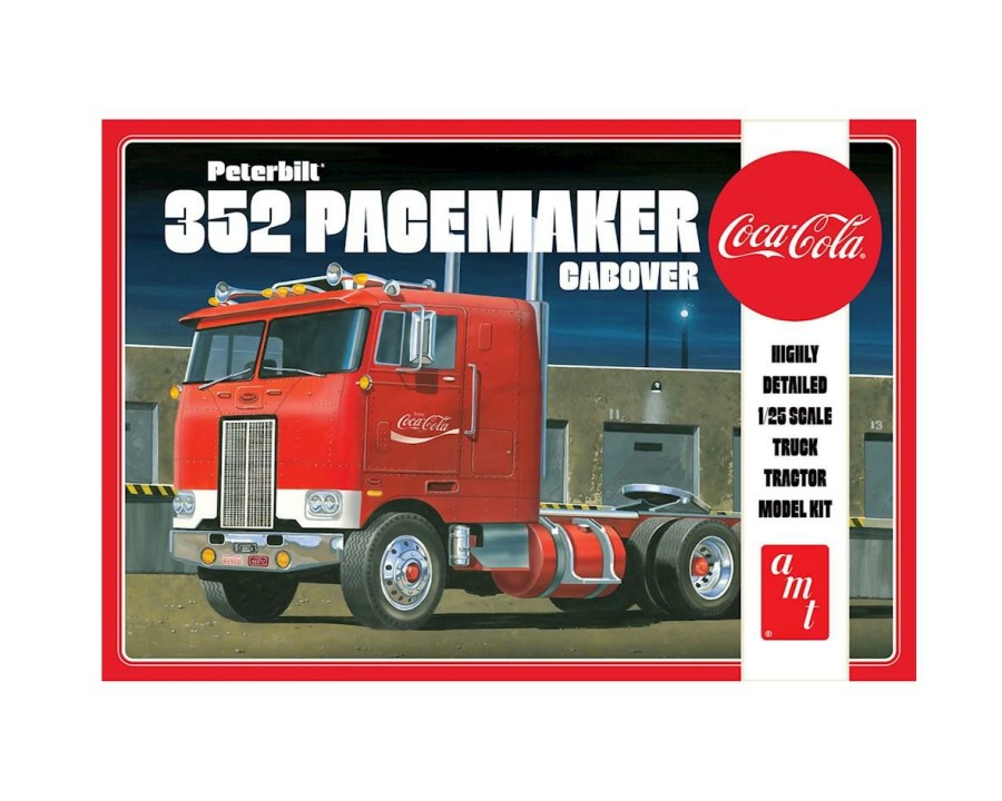 Plastic * | Amt 1/25 Peterbilt 352 Pacemaker Cabover Model Kit Clearance Sale