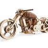 Wood * | Ugears Motorcycle Bike Vm-02 Wooden 3D Model Promotions