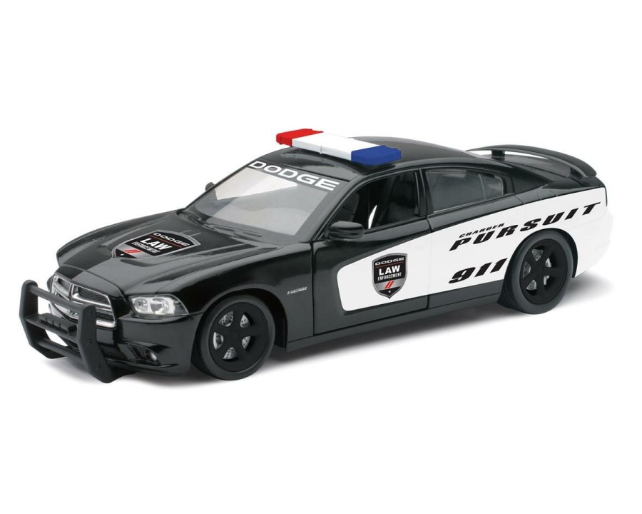 Diecast * | New Ray 1/24 Dodge Charger Pursuit Police Car (Die Cast) Top Sellers