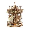 Wood * | Ugears Carousel Wooden 3D Model Discounts