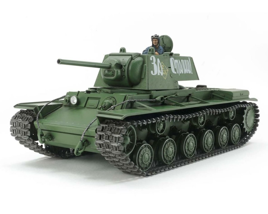 Plastic * | Tamiya Kv-1 Russian Heavy 1/35 Model Tank Kit (1941 Early Production) Online Sale