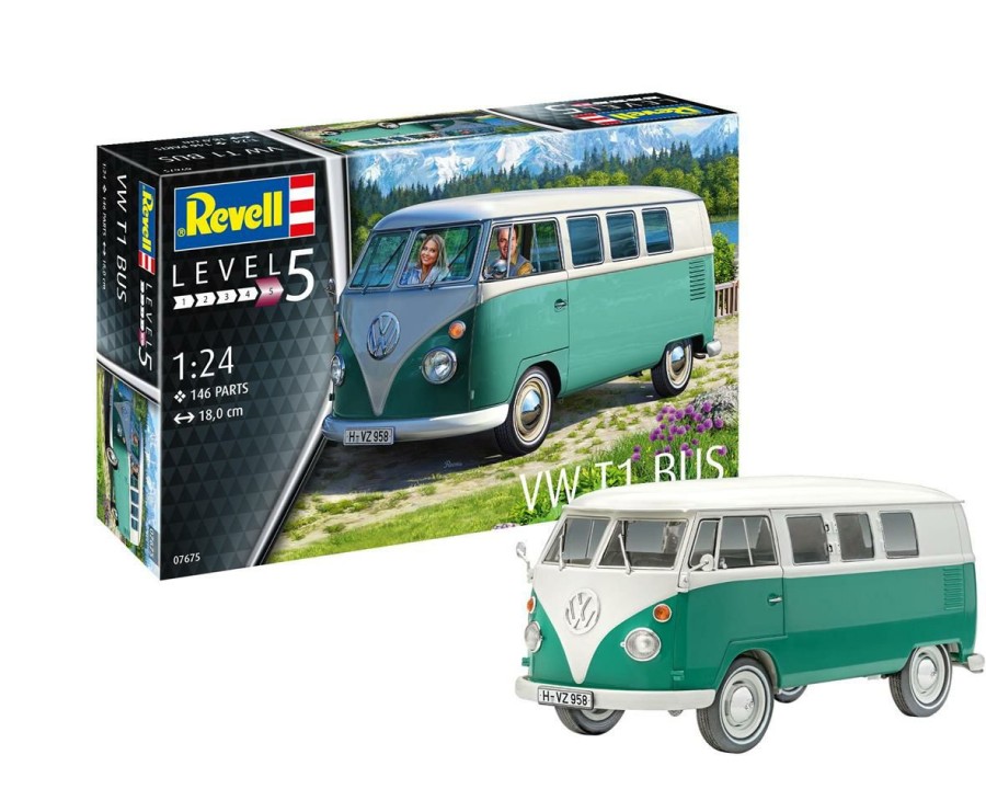 Plastic * | Revell Germany 1/24 Vw T1 Samba Bus Hardtop Top Sellers