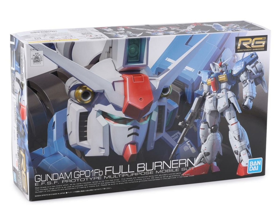 Plastic * | Bandai Gp01Fb Gundam E.F.S.F. Prototype 1/144 Real Grade Action Figure Model Kit Latest