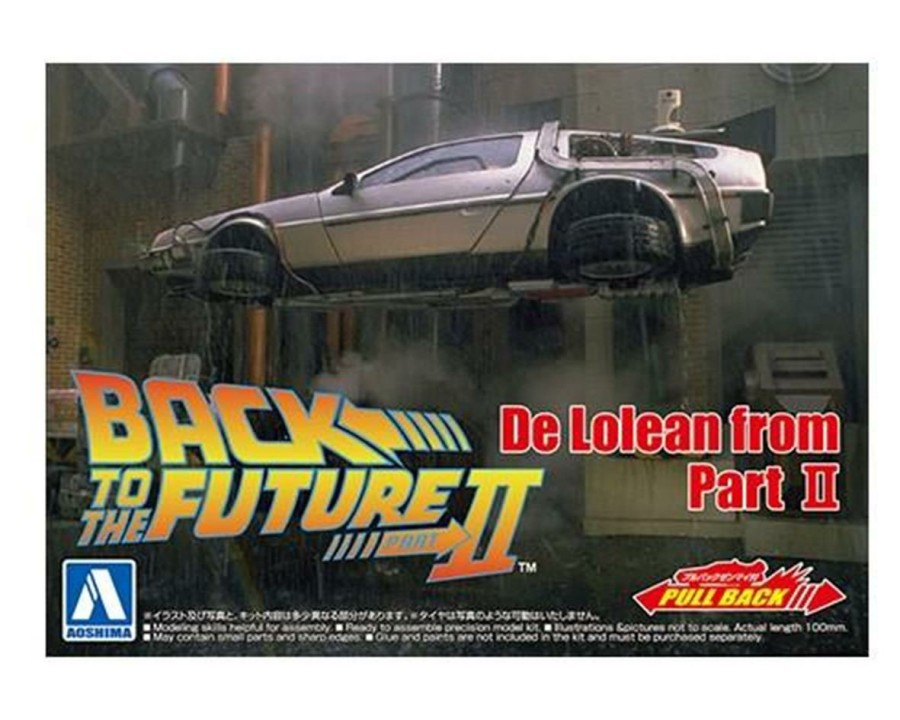 Plastic * | Aoshima 1/43 Delorean Back To The Future Ii Clearance