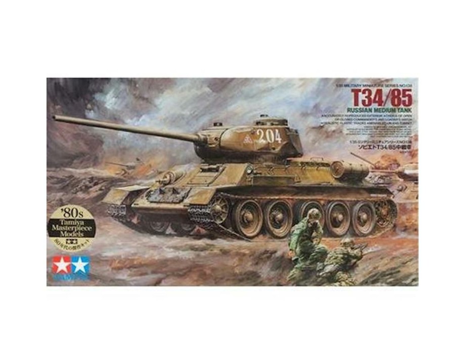 Plastic * | Tamiya 1/35 Russian T34/85 Clearance Sale