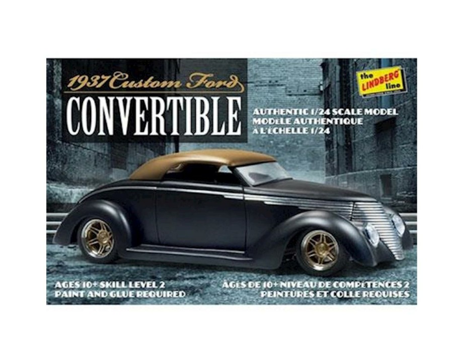 Plastic * | Lindberg Models 1937 Ford Custom Convertible Discounts