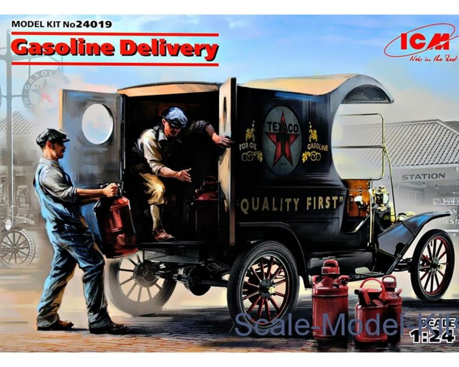 Plastic * | Icm 1/24 Model T 1912 Delivery W/Gas Loaders Top Sellers