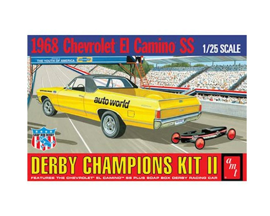 Plastic * | Amt 1968 El Camino (With Bonus Soap Box Derby Car) Discounts