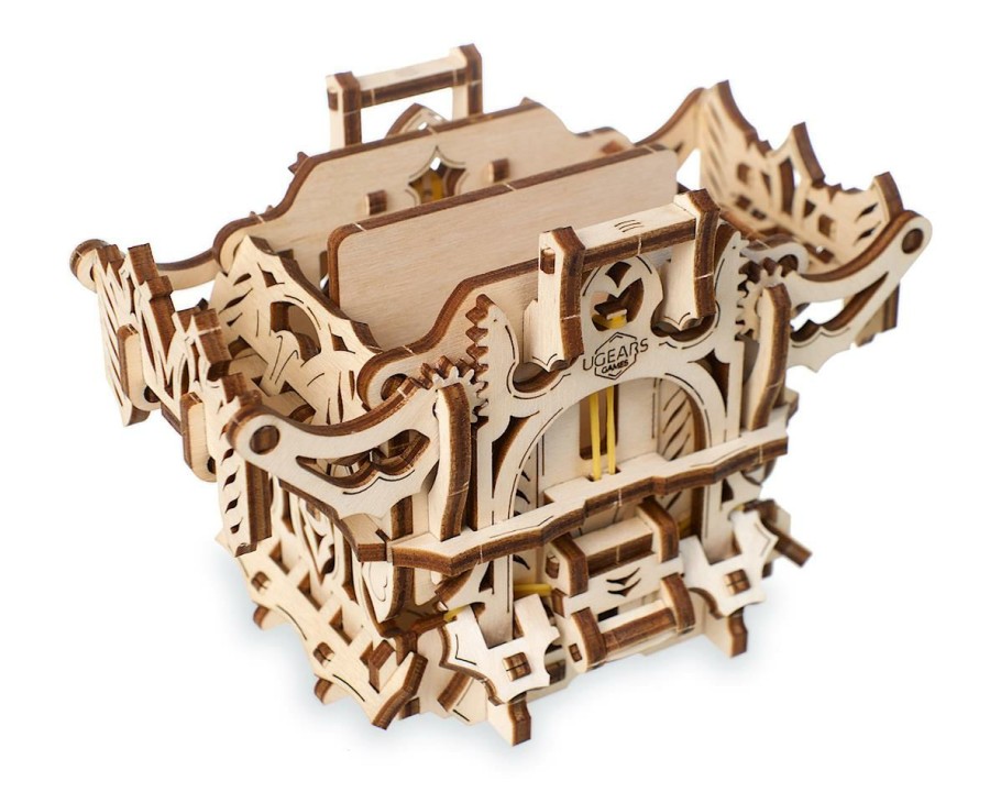 Wood * | Ugears Deck Box Wooden 3D Model Kit Classical