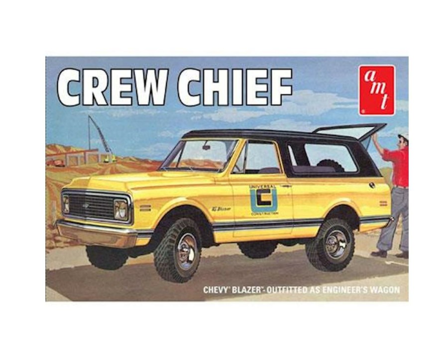 Plastic * | Amt 1/25 1972 Chevy Blazer Crew Chief Best-Selling