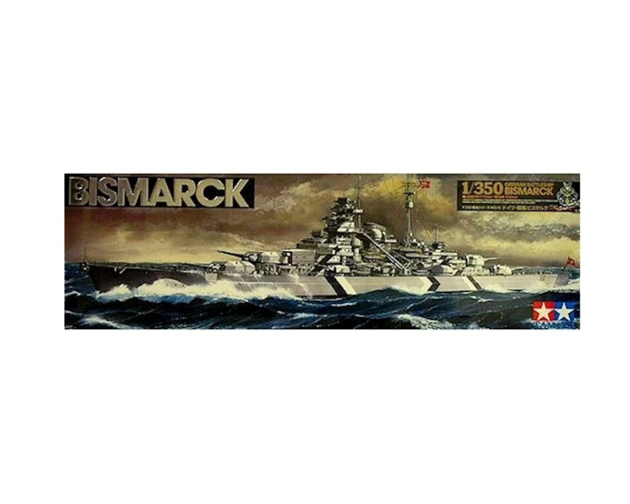 Plastic * | Tamiya 1:350 Ger Bttls Bismarck Sales