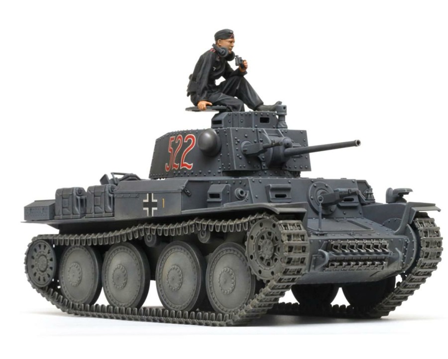 Plastic * | Tamiya Panzer 38(T) Ausf E/F German Lt 1/35 Model Tank Kit Top Sellers