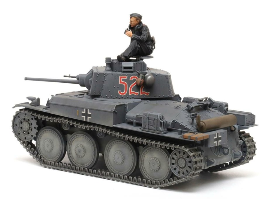 Plastic * | Tamiya Panzer 38(T) Ausf E/F German Lt 1/35 Model Tank Kit Top Sellers