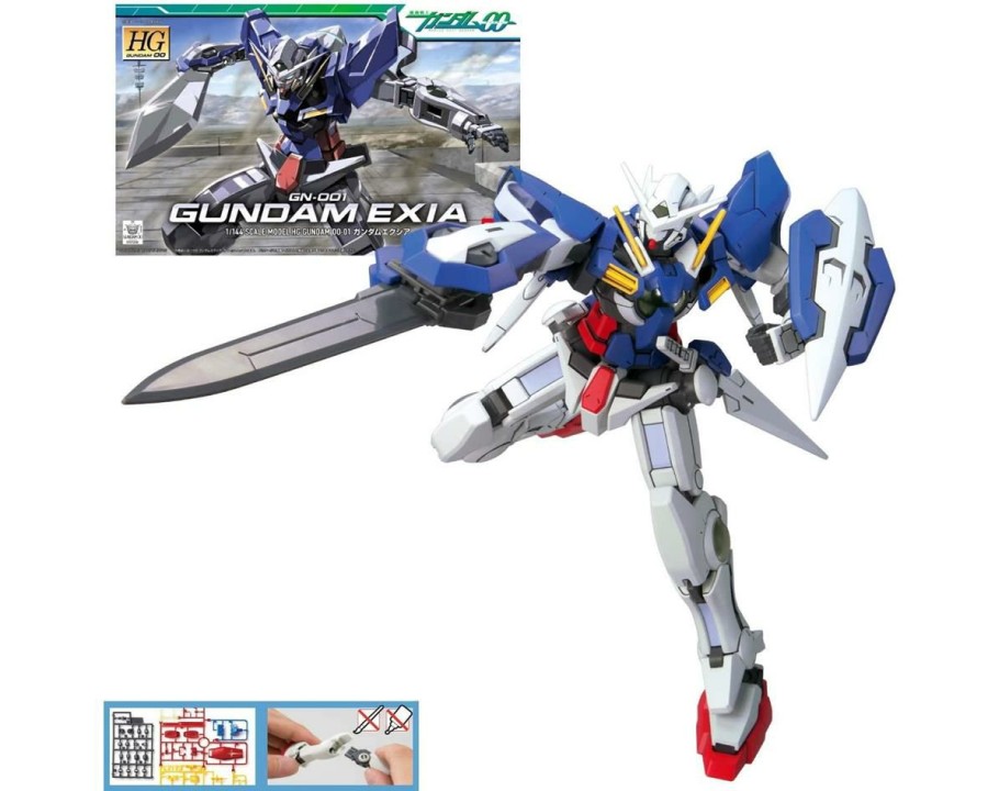 Plastic * | Bandai Spirits Gn-001 Gundam Exia Mobile Suit 00 Less Expensive