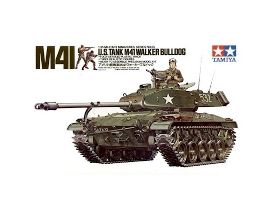 Plastic * | Tamiya 1/35 U.S. M41 Walker Bulldog Model Kit Clearance Sale