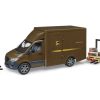 Diecast * | Bruder Toys Mb Sprinter Ups Truck W/Driver Promotions