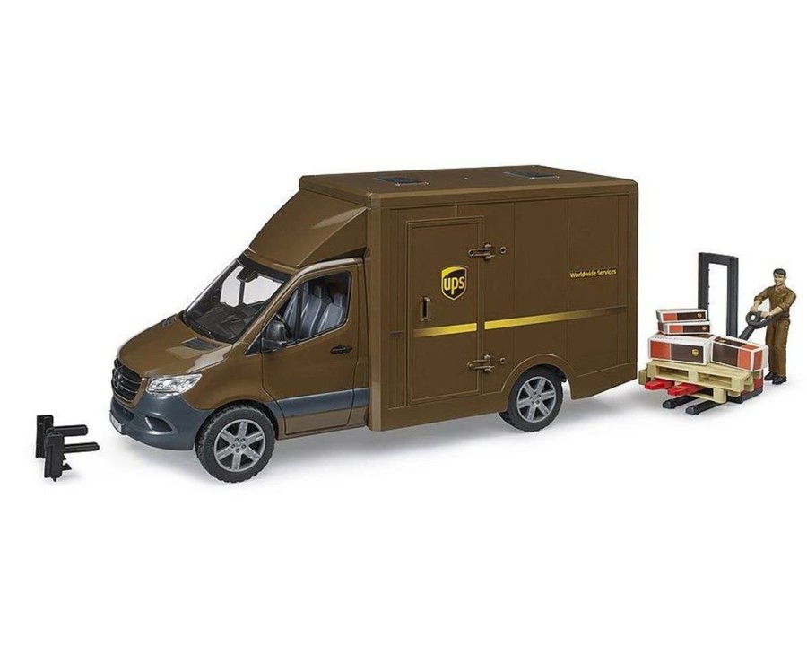 Diecast * | Bruder Toys Mb Sprinter Ups Truck W/Driver Promotions