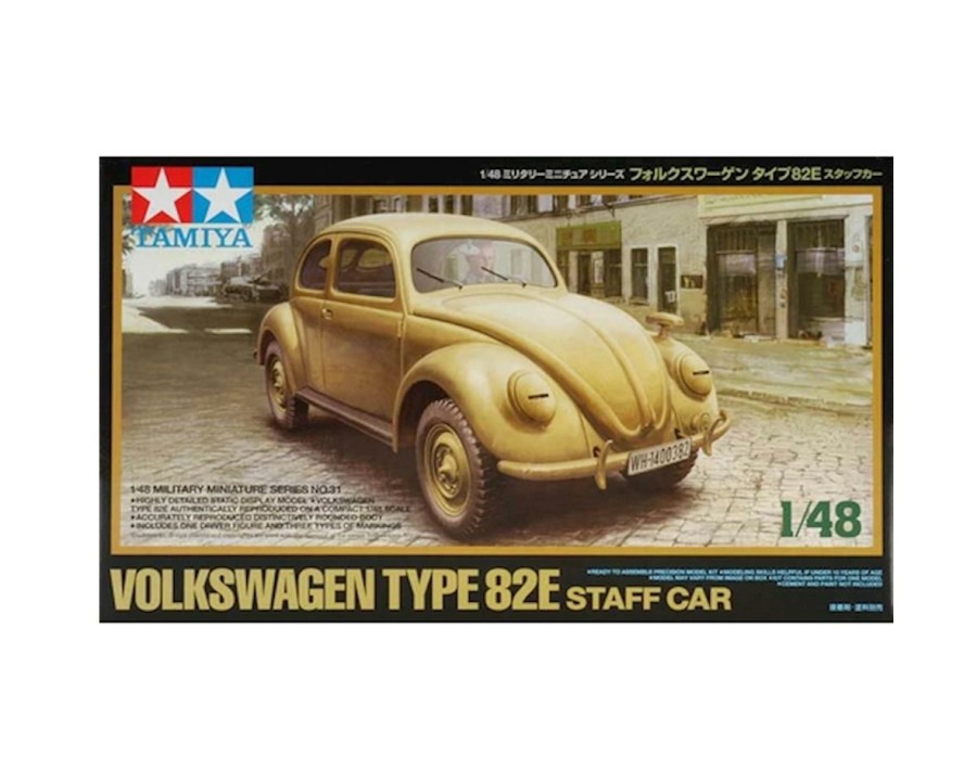 Plastic * | Tamiya 1/48 Volkswagen Type 82E Staff Car Model Kit Discounts