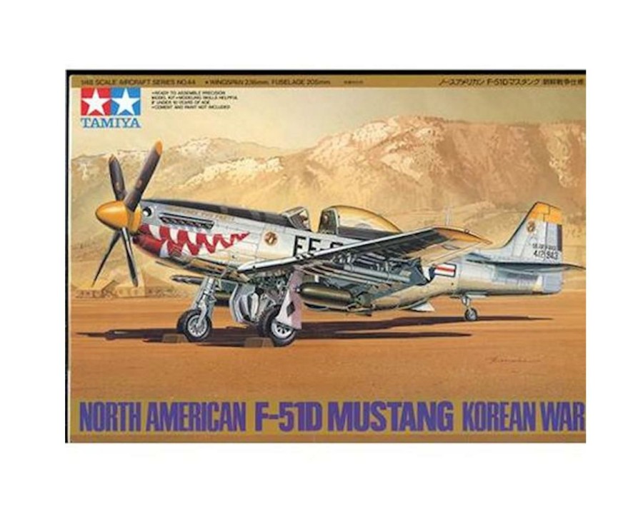 Plastic * | Tamiya 1/48 F-51D Mustang Korean War Model Kit Best Choice