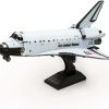 Metal 3D Models * | Fascinations Metal Earth Space Shuttle Discovery Color 3D Metal Model Kit Discounts