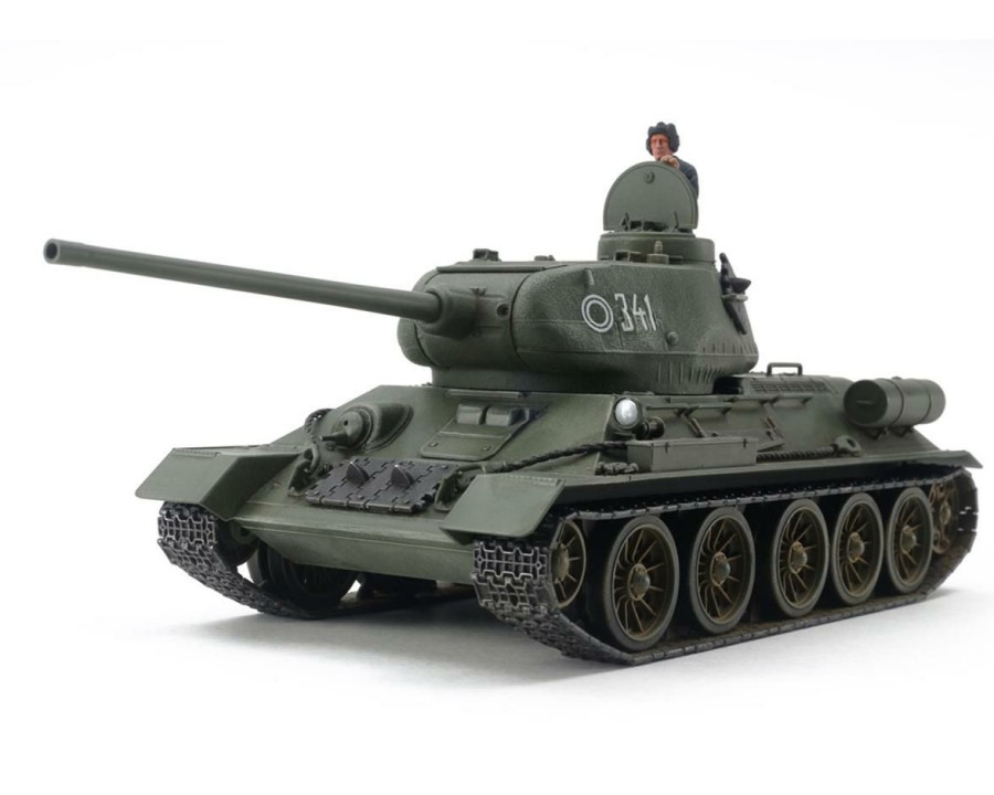 Plastic * | Tamiya 1/48 Russian T34/85 Medium Model Tank Kit Discounts