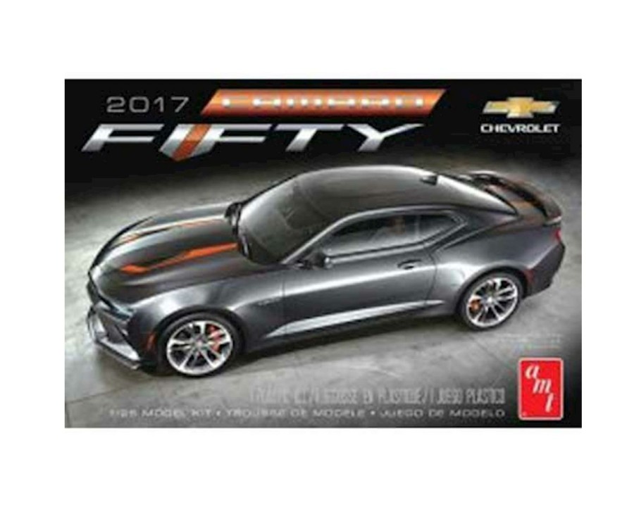 Plastic * | Amt 2017 Chevy Camaro 50Th Anniversary 1/25 Model Kit Clearance