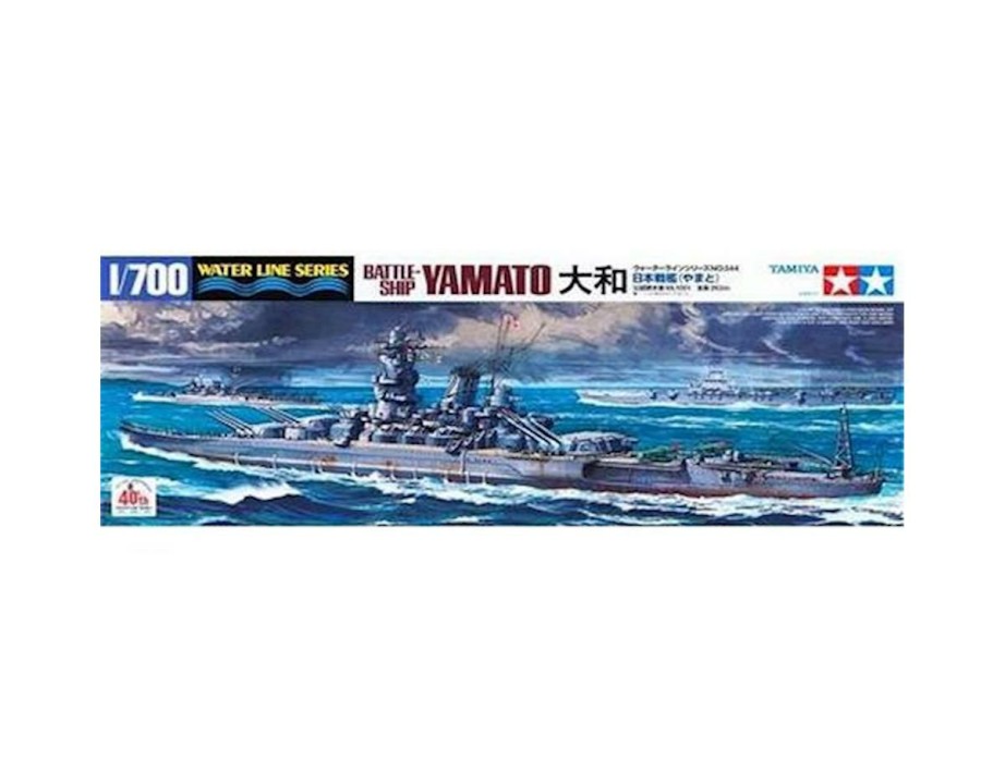 Plastic * | Tamiya 1/700 Japanese Yamato Battleship Promotions